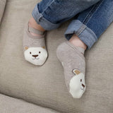 1 Pair Cute  Baby Girls / Boys  Non-slip Cotton Toddler Floor Socks Animal pattern First Walker Shoes for Newborns