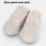 1 Pair Cute  Baby Girls / Boys  Non-slip Cotton Toddler Floor Socks Animal pattern First Walker Shoes for Newborns