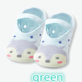 1 Pair Cute  Baby Girls / Boys  Non-slip Cotton Toddler Floor Socks Animal pattern First Walker Shoes for Newborns