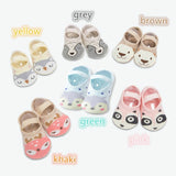 1 Pair Cute  Baby Girls / Boys  Non-slip Cotton Toddler Floor Socks Animal pattern First Walker Shoes for Newborns