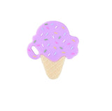 1pc Baby Teether Ice Cream Shaped Silicone  Chewable Toy