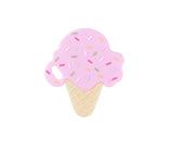 1pc Baby Teether Ice Cream Shaped Silicone  Chewable Toy