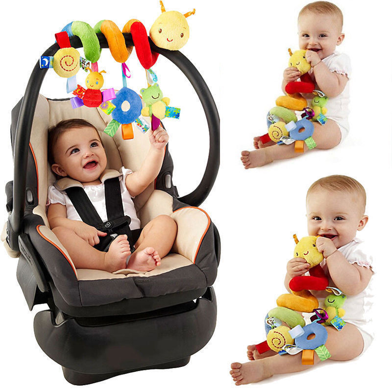 Baby Colorful Cute Activity Spiral for Crib/ Stroller/ Car Seat Toy