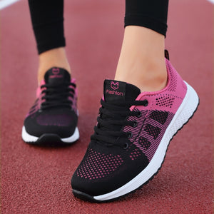 Breathable And Light Lace-Up Sneakers For Mommy And All Women