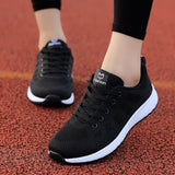 Breathable And Light Lace-Up Sneakers For Mommy And All Women