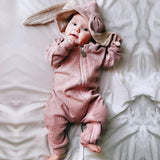 Baby/Kid Romper Jumpsuit with Bunny Ears Design