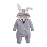 Baby/Kid Romper Jumpsuit with Bunny Ears Design