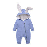 Baby/Kid Romper Jumpsuit with Bunny Ears Design