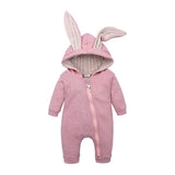 Baby/Kid Romper Jumpsuit with Bunny Ears Design