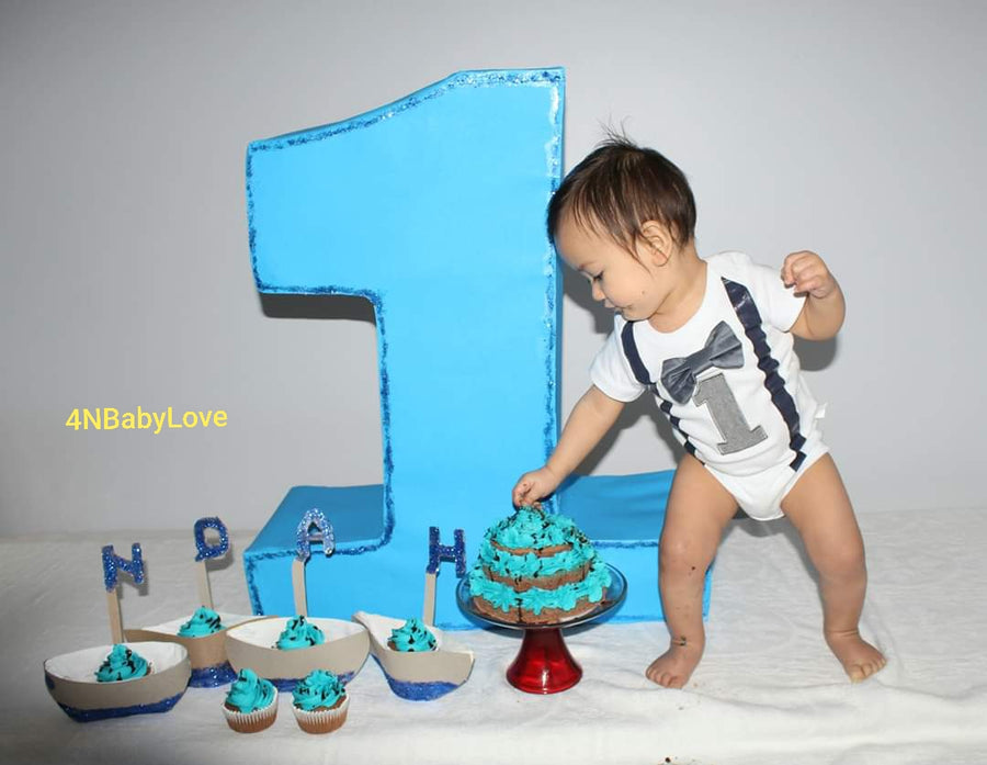 Baby Boy First Birthday Outfit