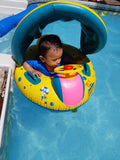 Inflatable Baby Ring Swimming Pool Car