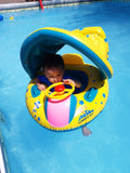 Inflatable Baby Ring Swimming Pool Car