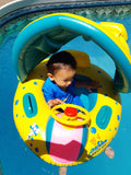 Inflatable Baby Ring Swimming Pool Car