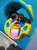 Inflatable Baby Ring Swimming Pool Car