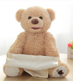 Elephant / Bear Peek-A-Boo Musical Toy For Your Baby 30 CM