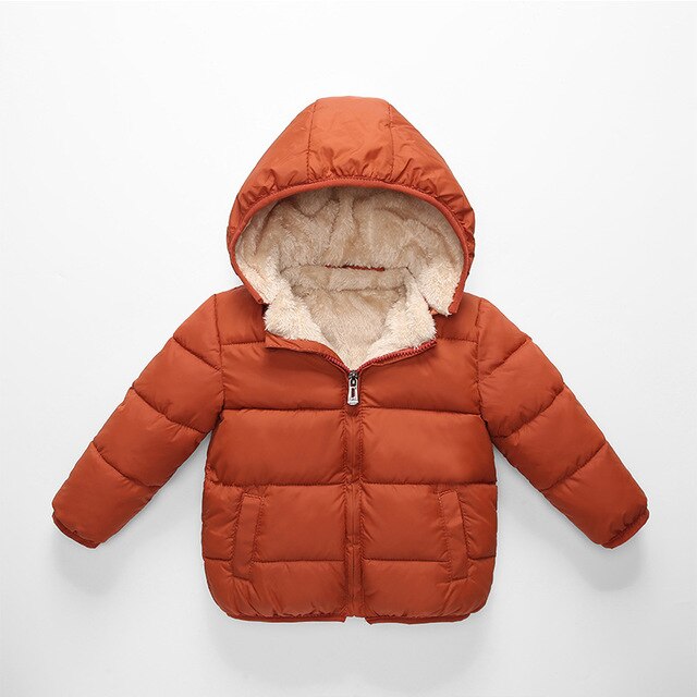 Thick And Warm Detachable Hooded Winter Coat for Boys/Girls