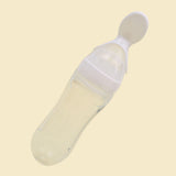 Silicone Baby Feeding Bottle With Spoon