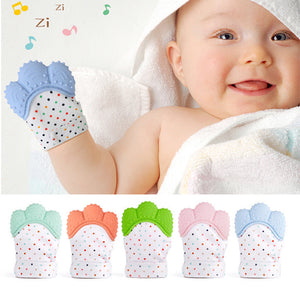 BPA FREE Baby Silicone Palm shaped Teether