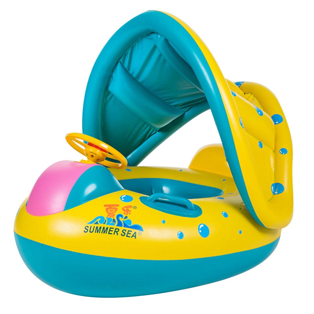 Inflatable Baby Ring Swimming Pool Car