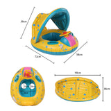 Inflatable Baby Ring Swimming Pool Car