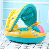 Inflatable Baby Ring Swimming Pool Car