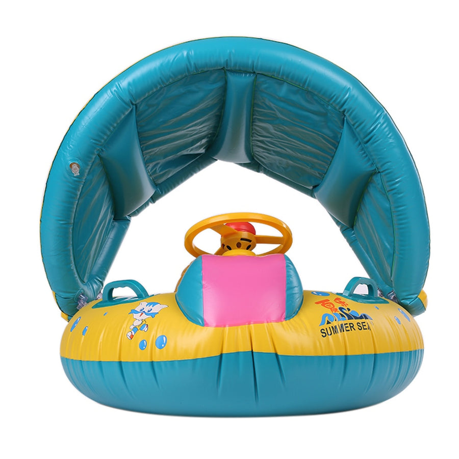 Inflatable Baby Ring Swimming Pool Car