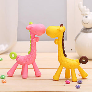 BPA FREE Baby Giraffe Teether Safe Silicone