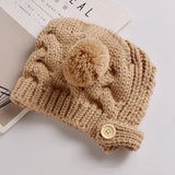 Cute  Baby Furry Ball  Hat