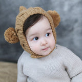 Cute  Baby Furry Ball  Hat