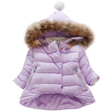 Fashionable Winter Jackets for Boys/Girls With  Fur Hoody