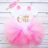 1st Baby Birthday Dress/Tutu  Outfit