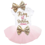 1st Baby Birthday Dress/Tutu  Outfit