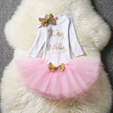 1st Baby Birthday Dress/Tutu  Outfit