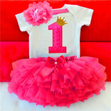 1st Baby Birthday Dress/Tutu  Outfit