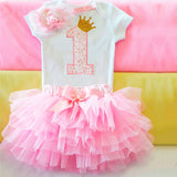 1st Baby Birthday Dress/Tutu  Outfit