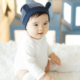 Cute Soft Cotton Baby Beanie with Ears