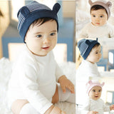 Cute Soft Cotton Baby Beanie with Ears