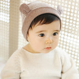 Cute Soft Cotton Baby Beanie with Ears