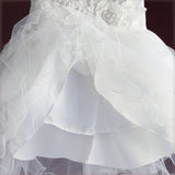 Baby / Kid Elegant and Beautiful Dress With Bow Design White Color